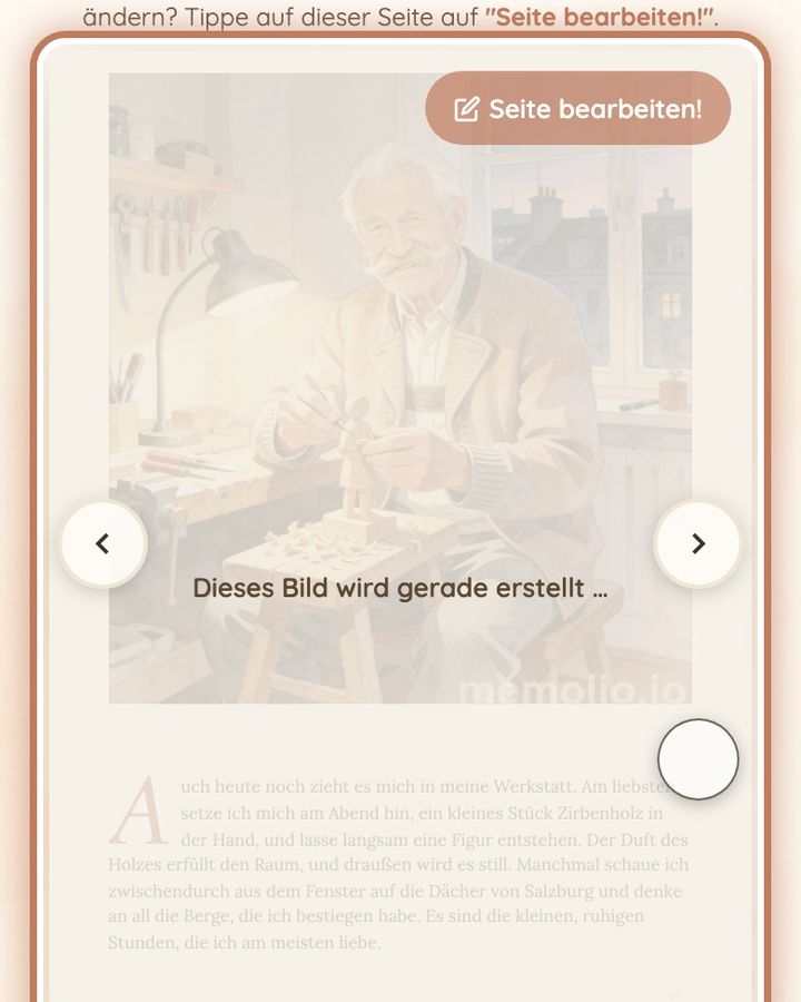 Was nach dem Drücken passiert