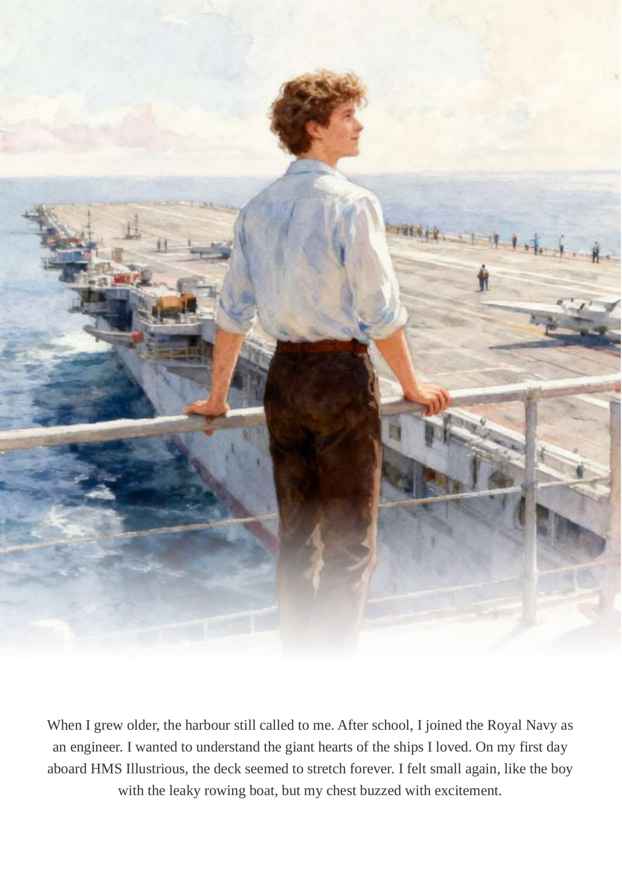 Engine room on HMS Illustrious